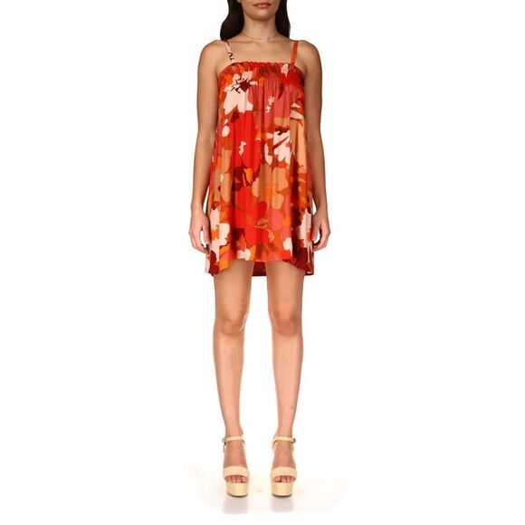 Sanctuary Lakeside Babydoll Dress In Sun Drenched - XS - Picture 1 of 3